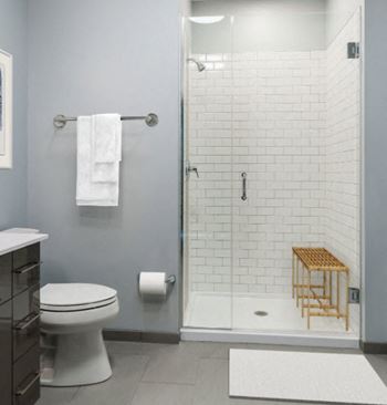 Glass shower doors